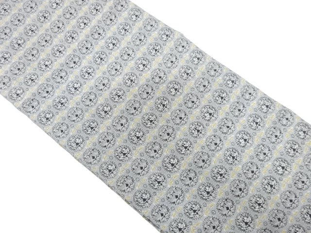 アンティーク　正倉院文様織り出し名古屋帯（着用可）